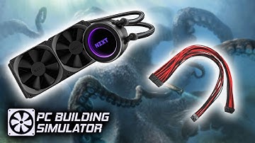 THE KRAKEN! | Liquid Cooling And Custom Wires | PC Building Simulator Update