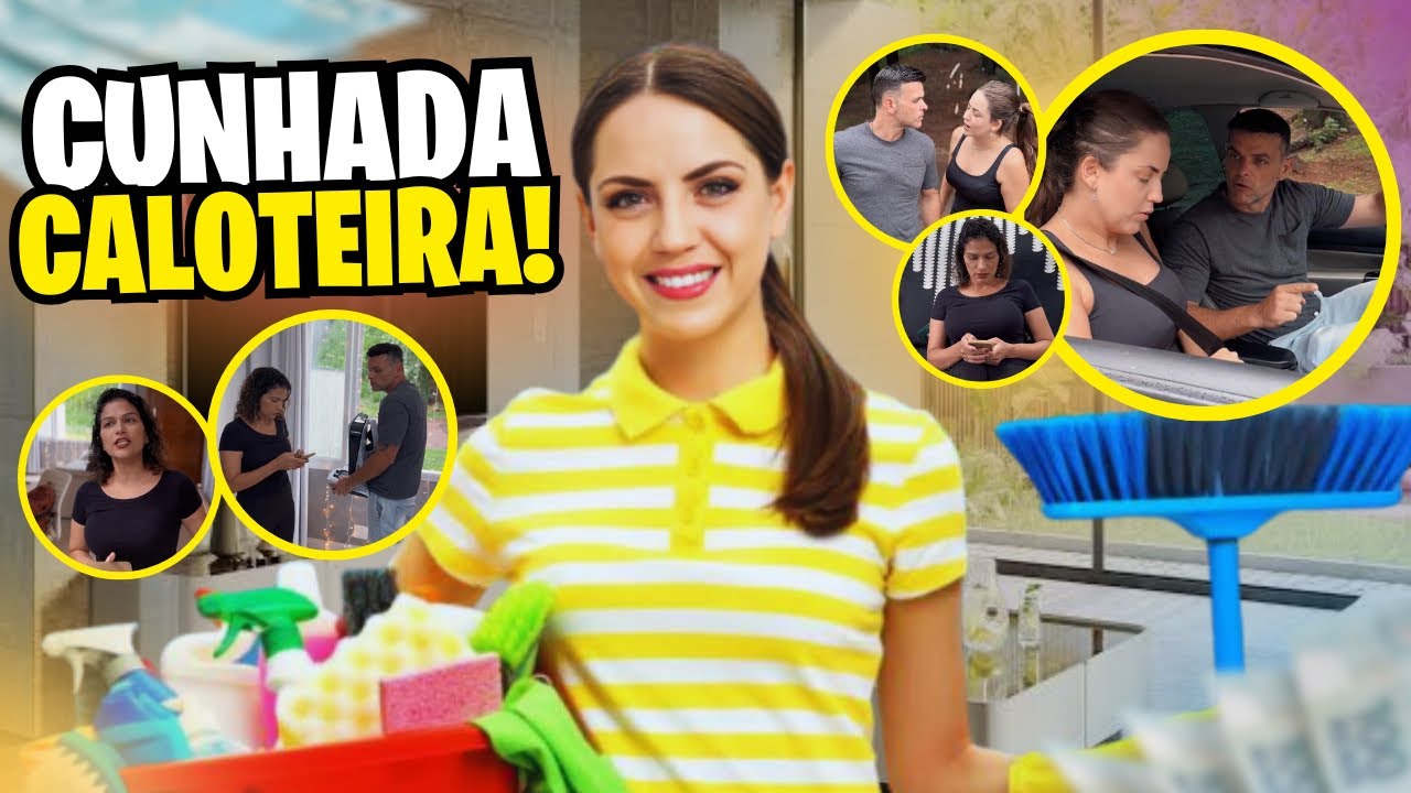 Meu marido precisou tomar a frente! Minha cunhada me contrata pra fazer faxina e nunca paga!