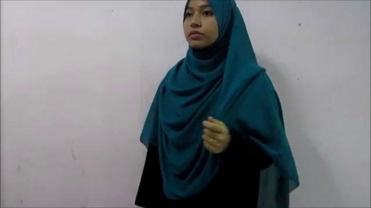 Khodija Scarf Tutorial #1 - Large Hijab