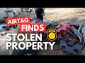 Stolen property recovered by police  airtag leads the way  part 3 cops airtag