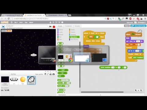 Invent with Scratch 2.0 Screencast - Asteroids