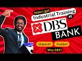 How i got industrial training at dbs bank  all about industrial training  air 5 ca inter ankush