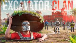 LIVING UNDER A 20+ MAN CLAN... (SOLO RUST)