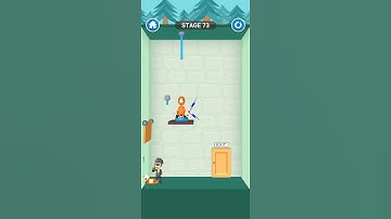 Rescue cut level 73 [viral video] 🔥🔥🔥 #ytshort #gaming #short