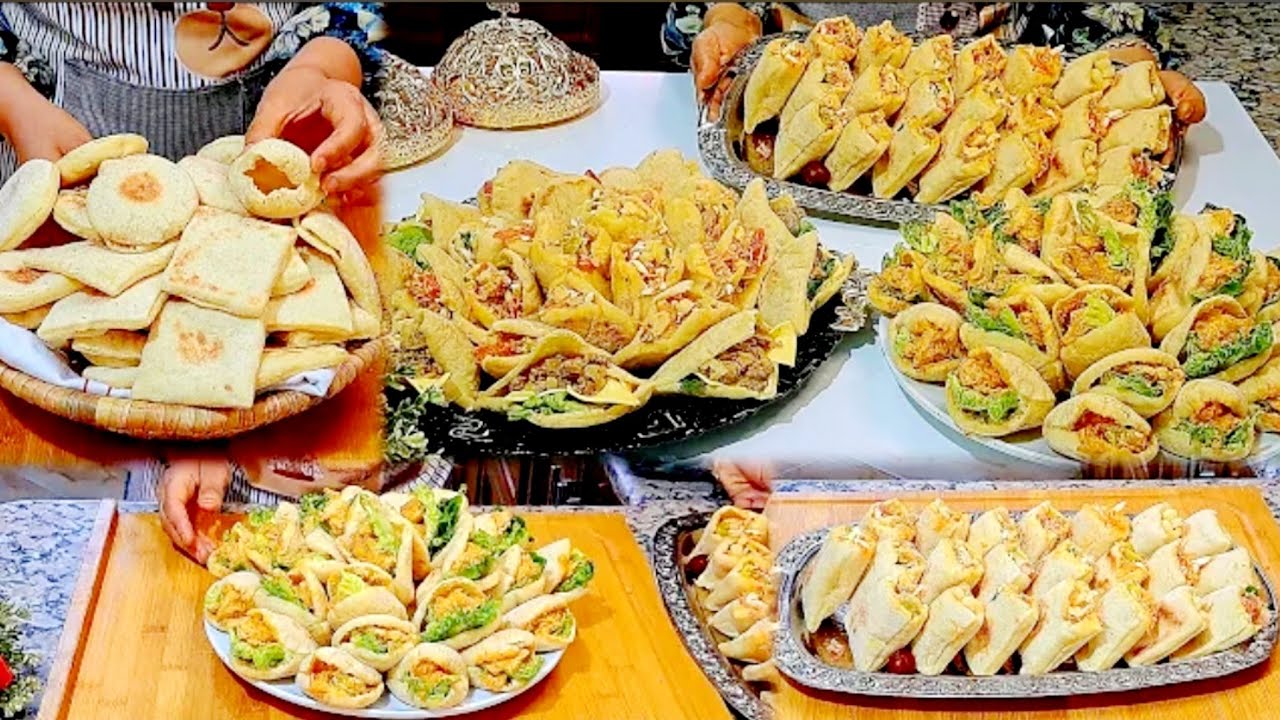 ميني بطبوط صحي اللي كلشي كيحماق عليه سر العجينة  باش اجيك منفوخ وخاوي من الداخل حشوات إقتصادية لذيذ 