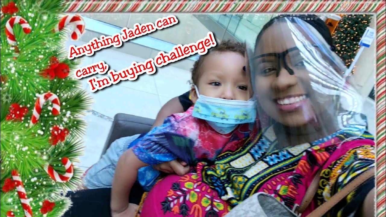Anything my 2 year old can carry, I'm buying challenge! // Vlogmas Day 8