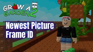 GET THIS! New Picture Frame ID in Grow a Garden 2 Roblox screenshot 4