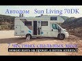 Дом на колесах Sun Living 70DK от Adria-Mobil. 2018 в прокате и в продаже. В наличии в России.