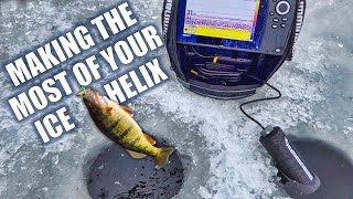How To Use A Humminbird Helix Fish Finder For Ice Fishing
