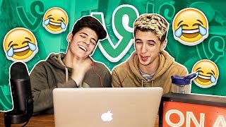 REACTING TO THE FUNNIEST & WEIRDEST VINES ON THE INTERNET W/ CHIP