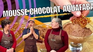 Recette végan de Mousse au chocolat Aquafaba ( jus de pois chiche) Les toques de papa en cuisine