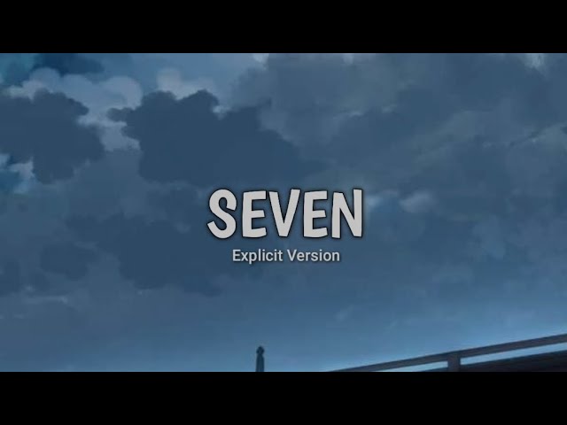 SEVEN (Explicit Version) - JungKook (BTS) (Lyric Video) class=