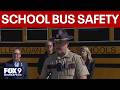 Flashing red light law for school buses press conference [FULL]