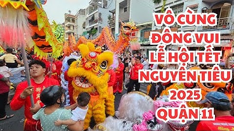 LỄ HỘI TẾT NGUYÊN TIÊU QUẬN 11 NĂM 2025: ĐÔNG VUI VÔ CÙNG, AI AI CŨNG CƯỜI TƯƠI 😍