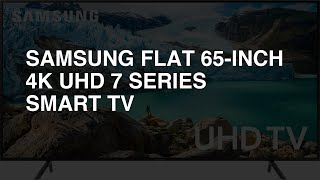 Samsung Flat 65-Inch 4K UHD 7 Series Smart TV review - Overall Rating: 8.7 / 10
