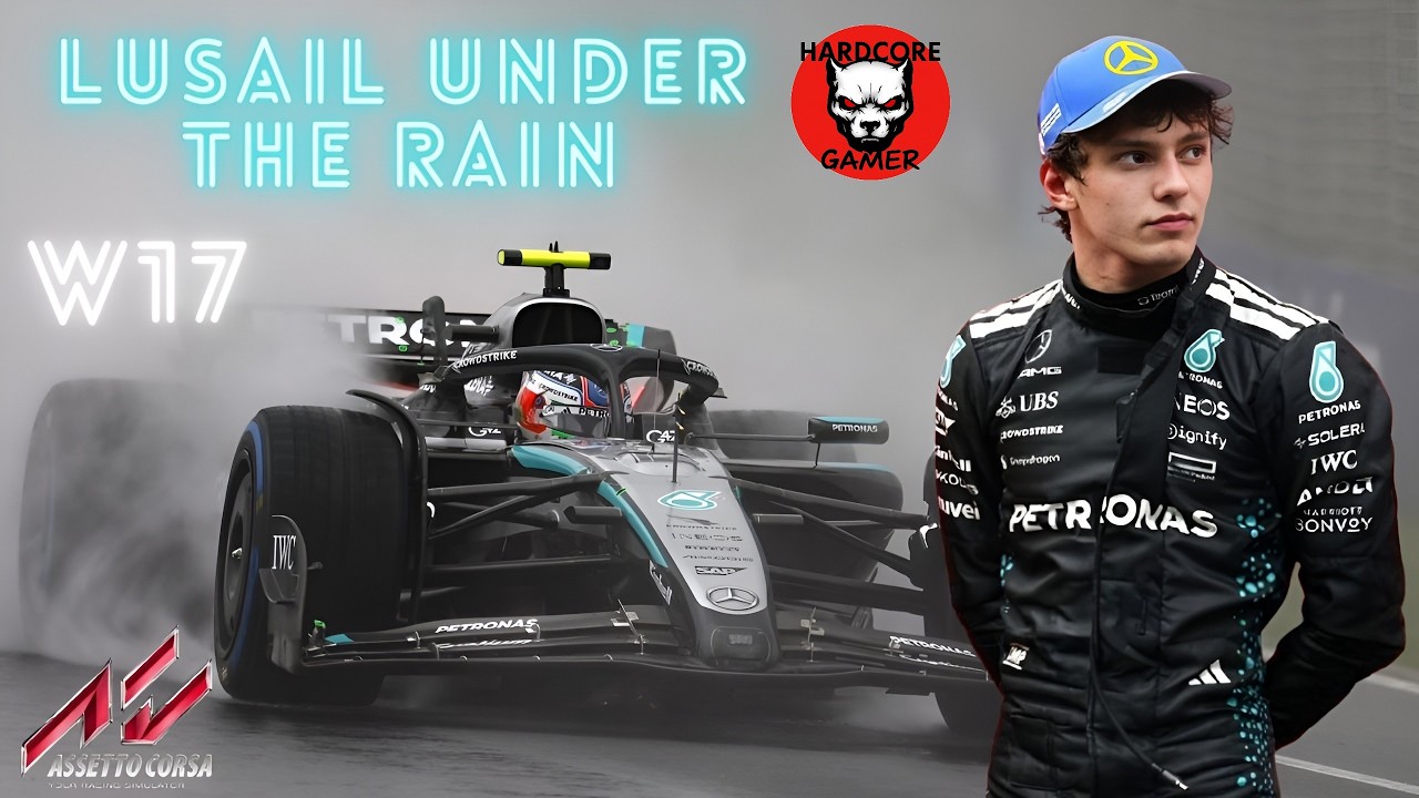 🔥 IL PURE DI X4FAB È UN MIRACOLO! KIMI SOTTO IL DILUVIO 🔥#AssesttoCorsa #F1 #MercedesW17