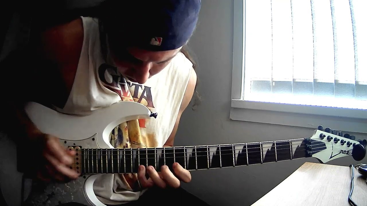 Tornado of Souls- Megadeth solo cover (with the WTF Lick!)