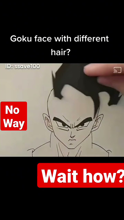 Tahukah kamu ini? #fakta #goku #rambut #dragonball #wajah