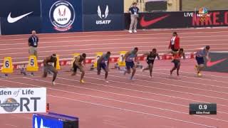 Detailed Christian Coleman 60m World record   6 34 Information