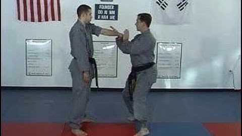 Hapkido - Basic Wrist Grab - Arm Bar Defense - Part 2