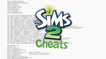 Sims 2 Tutorial: All the Best Cheats + a userStartup.cheat File