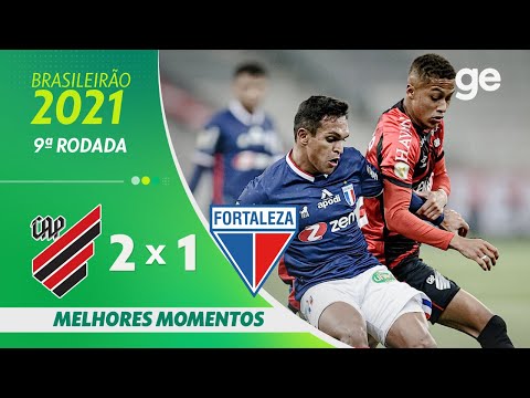 ATHLETICO-PR 2 X 1 FORTALEZA | MELHORES MOMENTOS | 9ª RODADA BRASILEIRÃO 2021 | ge.globo