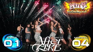 After LIKE (애프터 라이크) - IVE (아이브) S1 & S4 (EASY & NORMAL) | PUMP IT UP PHOENIX ✔