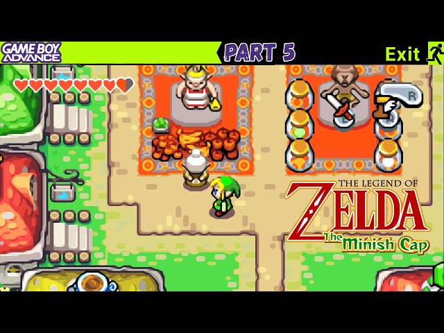 Zelda: Minish Cap (GBA/2004) #5 + BONUS: Mario Kart GBA - YouTube