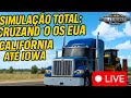 Simulação total: cruzando os EUA como caminhoneiro real — Califórnia até Iowa!