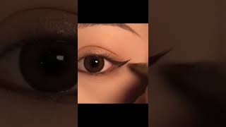 korean eye makeup|korean eye makeup tutorial|shorts short youtubeshorts trending shortsvideo