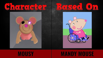 Piggy Skins vs Peppa Pig Characters UPDATED CHAPTER 10!