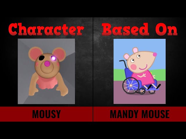 Roblox Piggy Characters [NEW Mousy Skin]