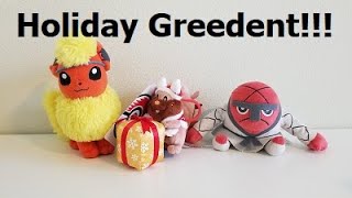 Pokémon Center Greedent Pokémon Winter Carnival Poké Plush Key Chain