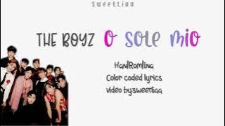 [INDO SUB] The Boyz 'O Sole Mio' (original by sf9) color coded lyrics HAN|ROM|INA