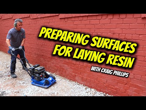 How to Prepare Surfaces For Laying A Resin Pathway | 60 Second DIY Tips