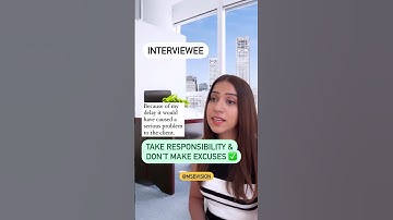 Tell me when you failed #interviewquestions #interviewtips #msbvision