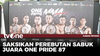 Download lagu One Pride 87: Hadirkan 3 Laga Perebutan Sabuk Juara | Kabar Petang tvOne