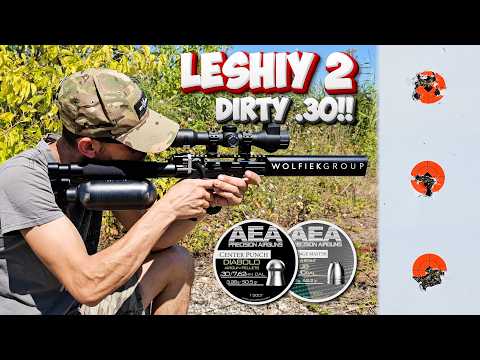 Edgun Leshiy 2 Back in Black in Dirty .30!!