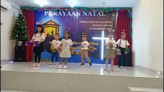 Tarian Natal Sekolah Minggu (Kelas Indria) - Joy To The World 181222