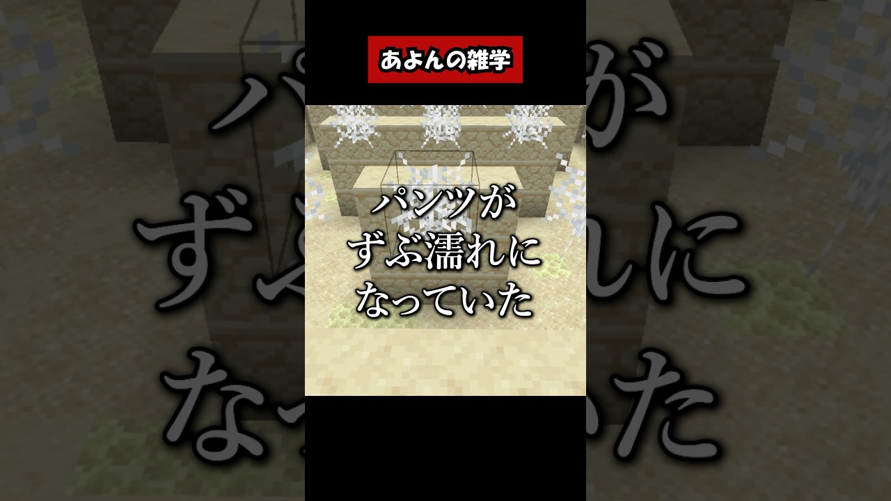 人生の黒歴史3選 #マイクラ #shorts