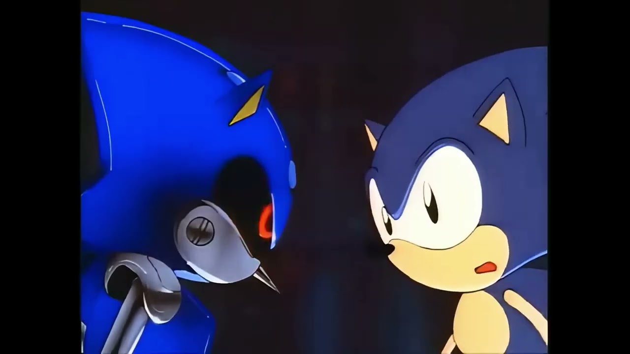 Sonic vs Hyper Metal Sonic
