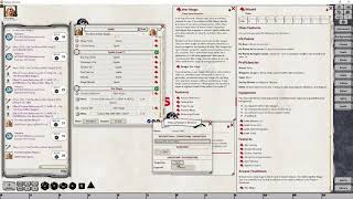 FGU Character Creation | 5e | Wizard Class - War Magic Arcane Tradition  | Fantasy Grounds Unity