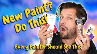 What All Artist Should Do When They Buy New Paints & Colors! screenshot 1
