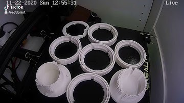 Cryptex 3d print timelapse