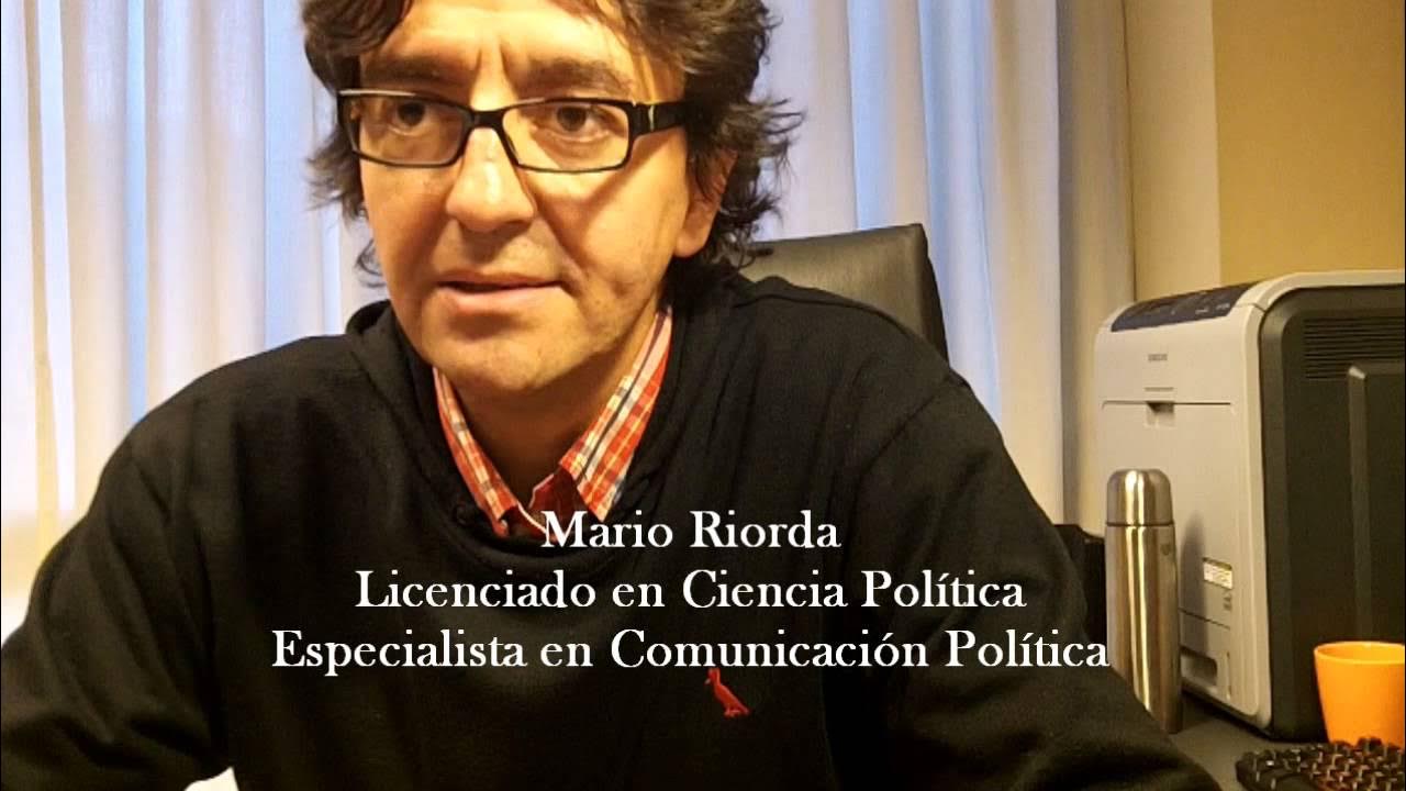 Mario Riorda Licenciado en Ciencia Política YouTube