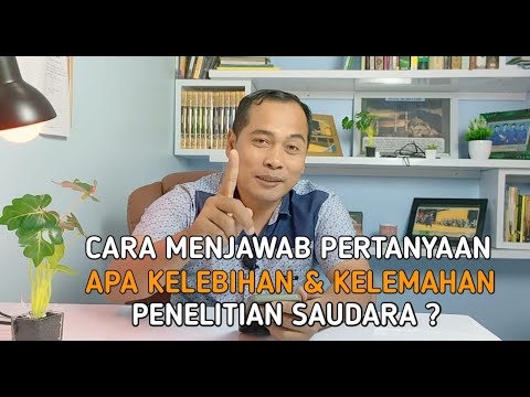 Video: Di manakah anda meletakkan pengakuan dalam disertasi?