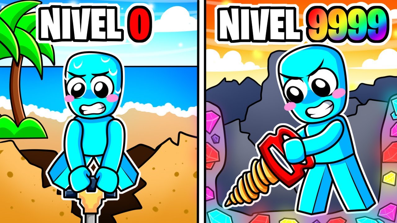 Evolucionando de NOOB a DIOS Mi Taladradora en Roblox!