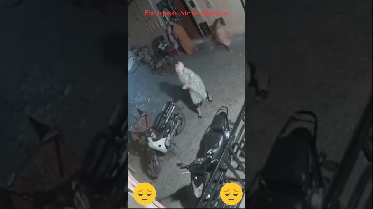 Morocco 2023 Earthquake Cam Footage 2 