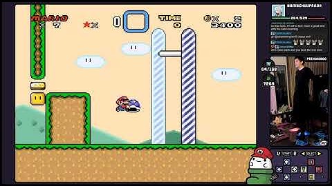 GameStomp || Super Mario World Romhack: Learn 2 Kaizo w/ DDR Dance Pads | PART 3