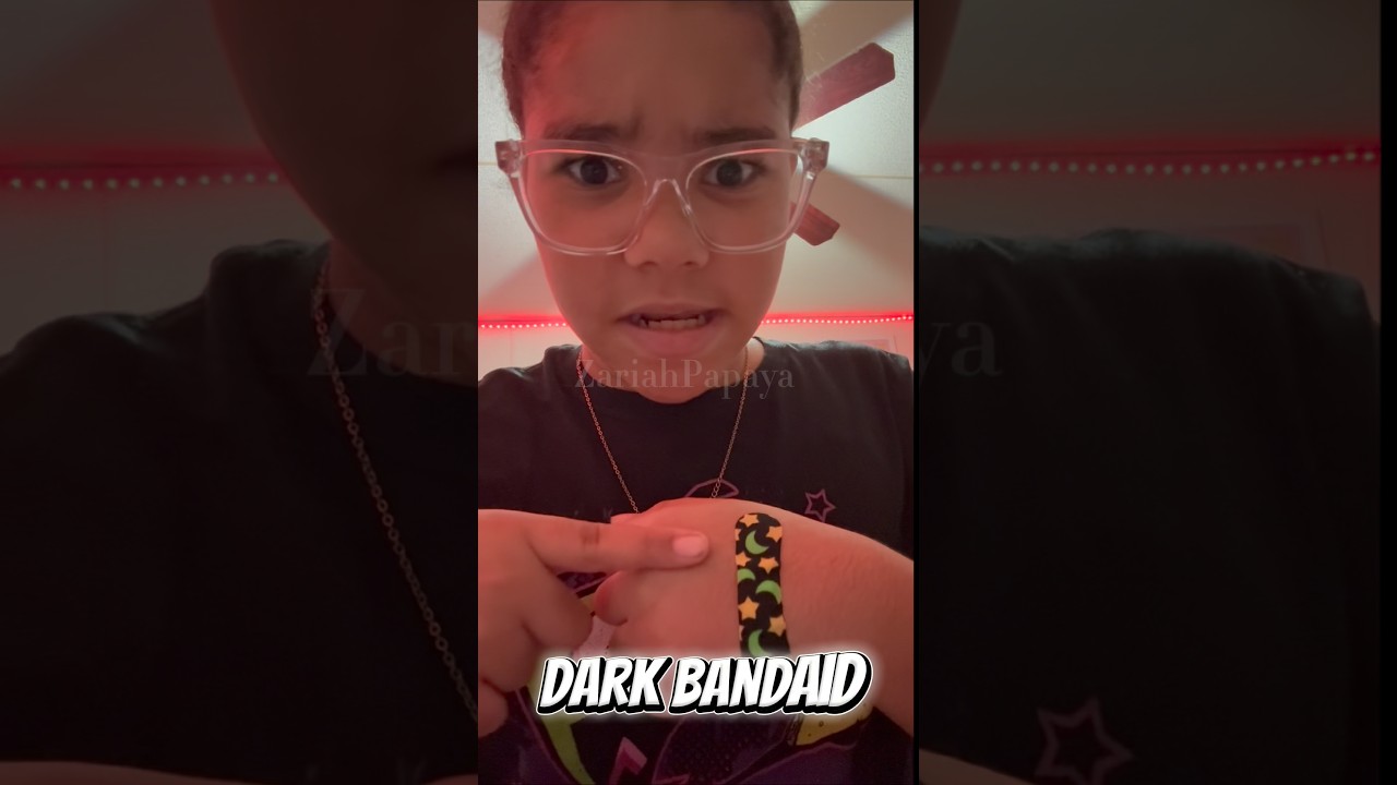 New VIRAL Glow in the Dark Bandaids ?!.. 🤯